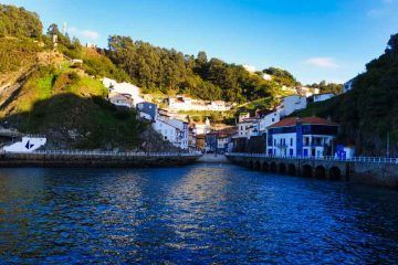 Panorรกmica de Cudillero - Destino imprescindible en el viaje de Van and to Discover a Asturias en furgoneta camper