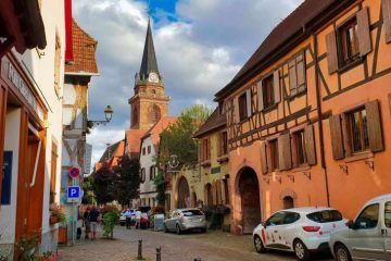 Bergheim y Rorschwihr Alsacia en camper