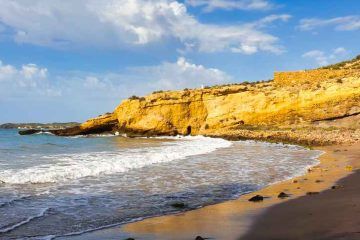 Playa virgen Cabo Cope y Puntas de Calnegre en la ruta por Murcia en furgoneta camper de Van and to Discover