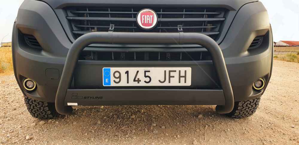 Defensa delantera furgoneta camper