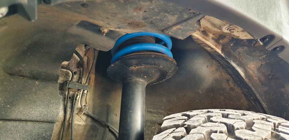 Muelles y suspensiรณn reforzada furgoneta camper