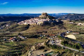 Fotografรญa panorรกmica de Morella - Van and to Discover visitando los pueblos mรกs bonitos de Castellรณn en furgoneta camper