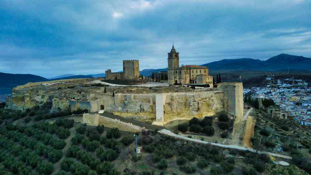 Alcalá la Real en furgoneta camper