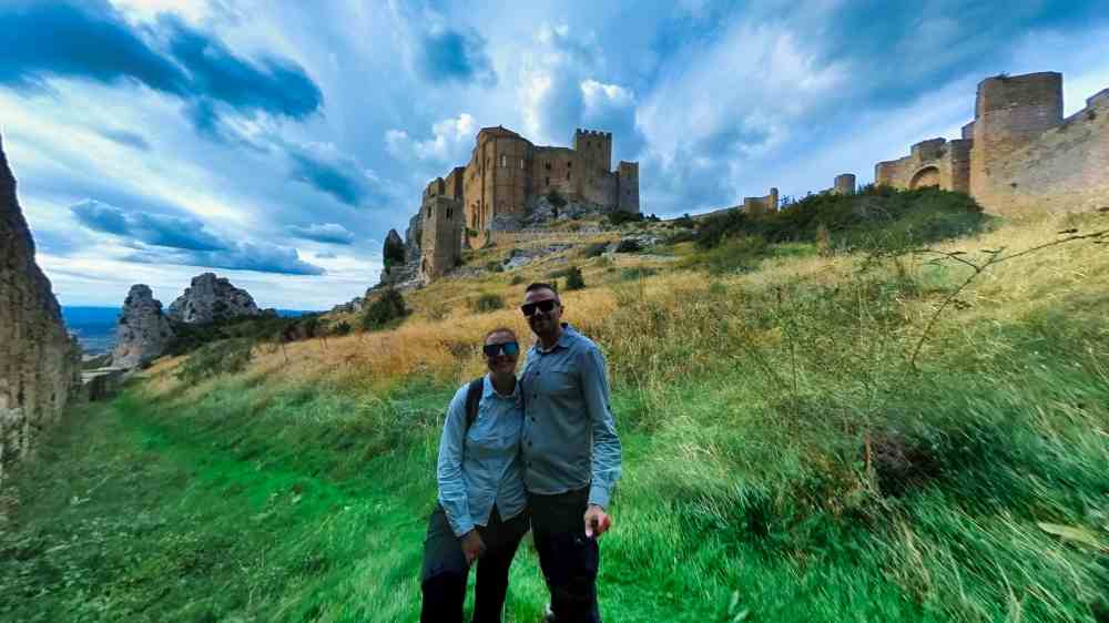 Castillo de Loarre en furgoneta camper