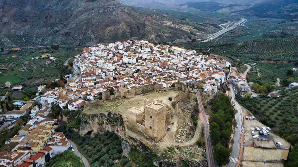 La Guardia de Jaén en furgoneta camper