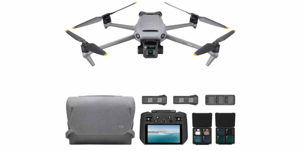 Dron Mavic 3 Pro con triple cámara Hasselblad para obtener fotografías y videos con calidad de cine