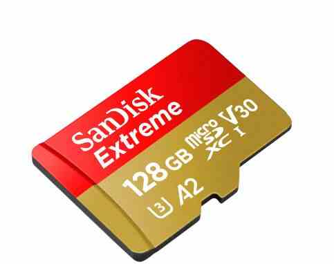 Tarjeta de memoria MicroSD recomendada para grabar vídeo en 4k con el dron en el viaje