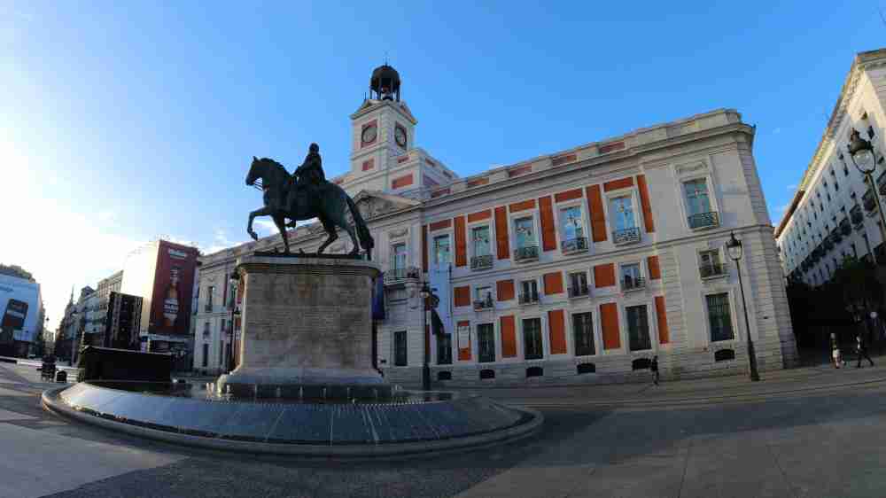 Madrid en furgoneta camper