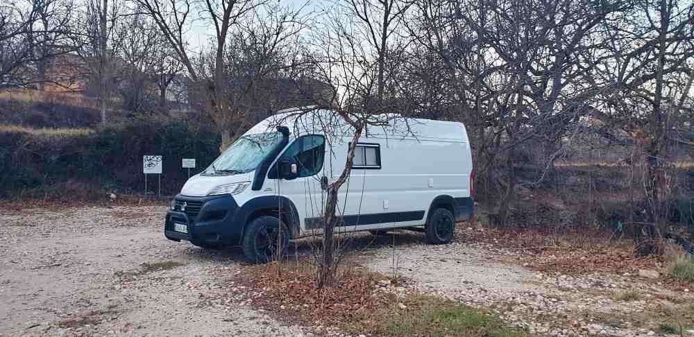 Pernoctar en Nerpio en furgoneta camper